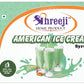Shreeji American ice Cream Syrup Mix with Milk for Making Juice 750 ml