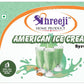 Shreeji American ice Cream Syrup Mix with Milk for Making Juice 750 ml Syrup Shreeji