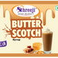Shreeji Butter Scotch Syrup Mix with Milk for Making Juice 750 ml