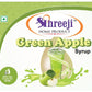 Shreeji Green Apple Syrup Mix With Water / Soda For Making Juice 750 ml Syrup Shreeji