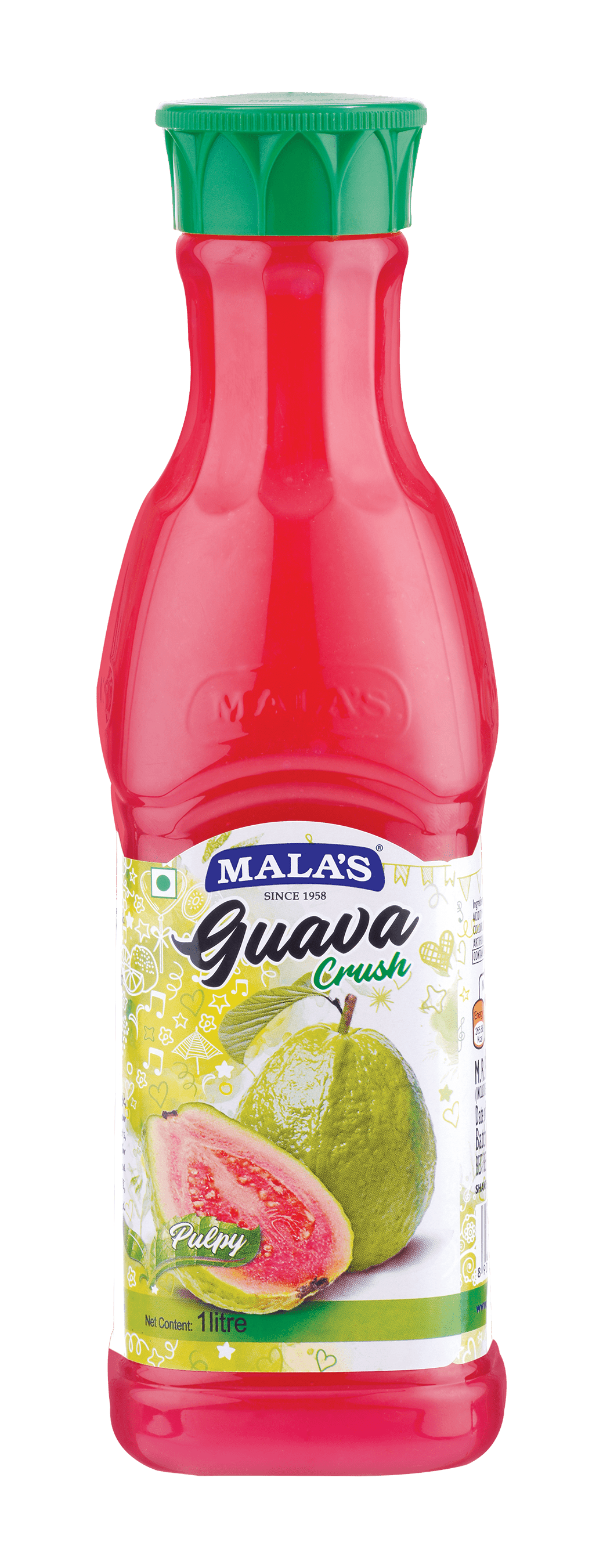 Mala's Guava Crush 1000ML Crush Mala's