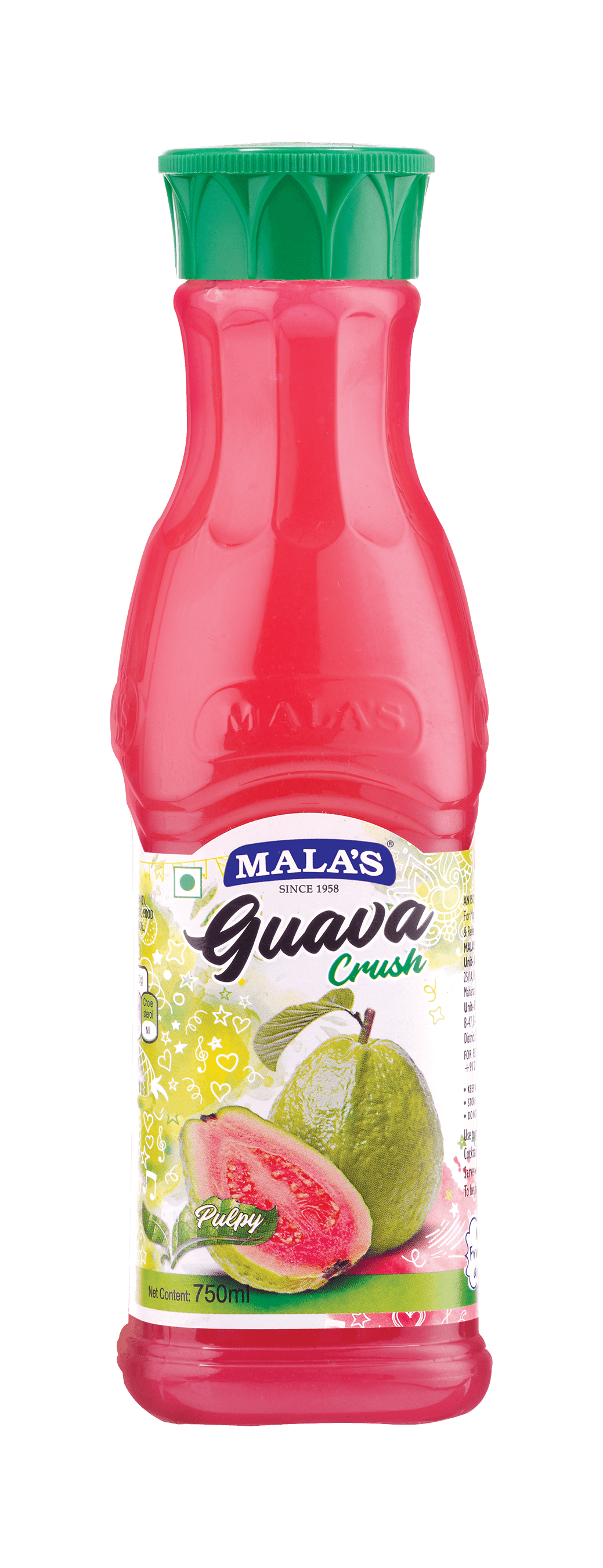 Mala's Guava Crush 1000ML Crush Mala's