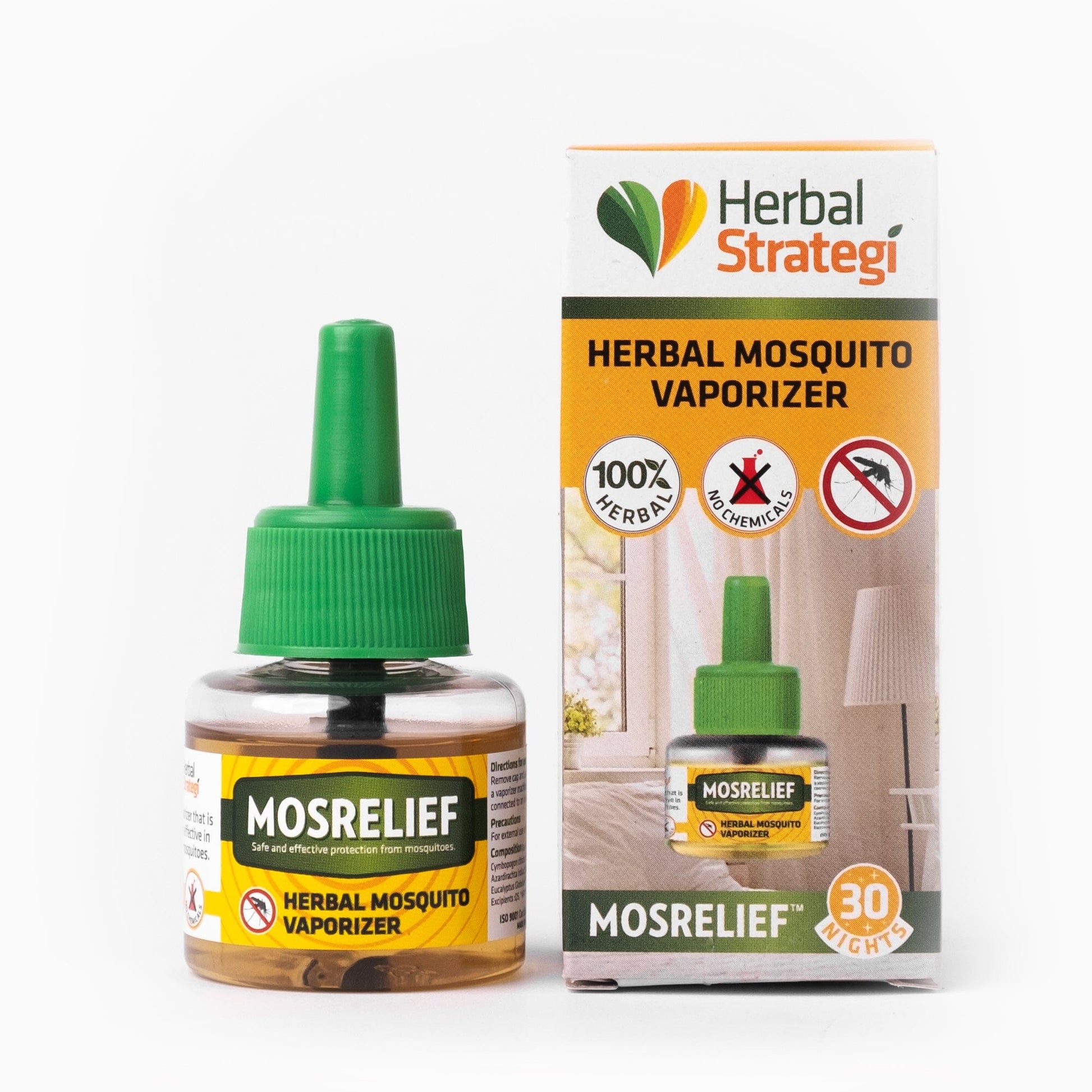 Herbal Strategi Mosquito Repellent Vaporizer Refill 40 ML Vaporizers Herbal Strategi