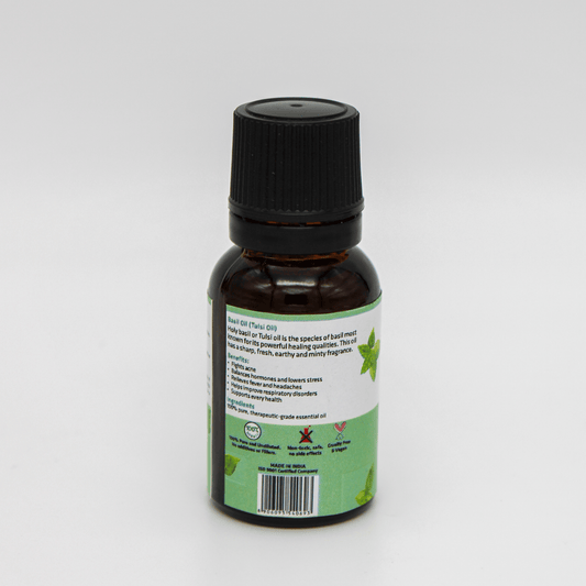 Herbal Strategi Basil Essential Oil 15 ML | Tulsi Oil Better Homes Herbal Strategi