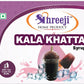 Shreeji Kala Khatta Syrup Mix with Water / Soda for Making Juice 750 ml Syrup Shreeji