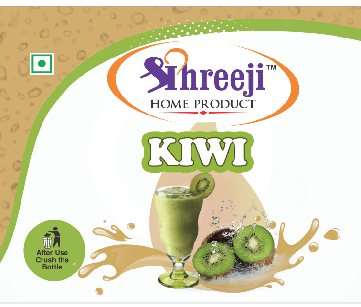 Shreeji Kiwi Syrup Mix with Water for Making Juice 750 ml Syrup Shreeji