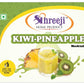 Shreeji Kiwi pineapple Syrup Mix with Water for Making Juice 750 ml