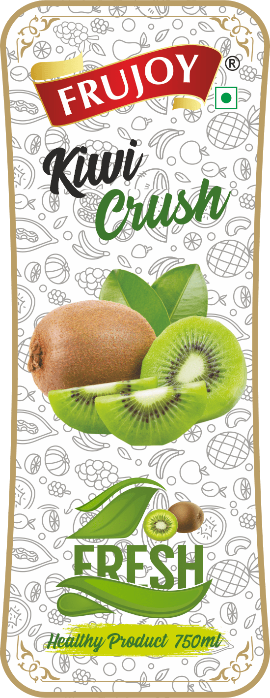 Frujoy Kiwi Crush 750ml | For Fruit Mocktail | Cocktail | Cake | Baking Essentials | Juices | Beverages Crush Frujoy
