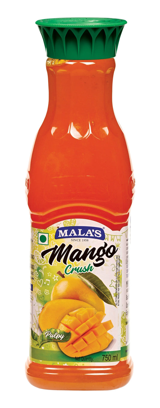 Mala's Mango Crush 750ML Crush Mala's