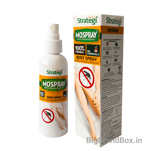 Herbal Strategi Mosquito Repellent Body Spray 500 ML Repellent Herbal Strategi