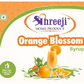 Shreeji Orange Blossm Syrup Mix With Milk For Making Milkshake 750 ml Syrup Shreeji