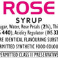 Malas Rose Syrup 750ml Pet Bottle SYRUP 750ml Mala's