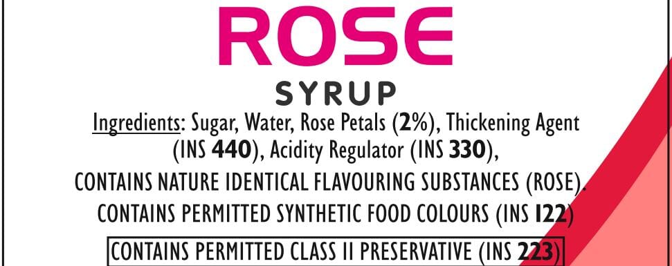 Malas Rose Syrup 750ml Pet Bottle SYRUP 750ml Mala's