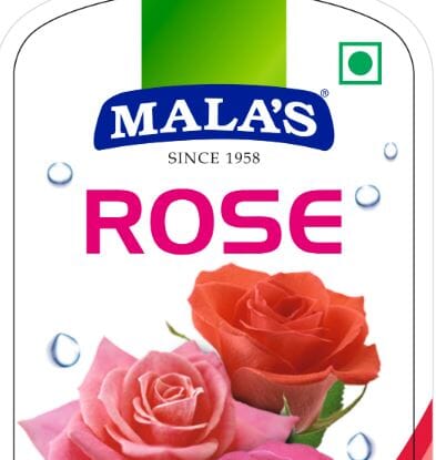 Malas Rose Syrup 750ml Pet Bottle SYRUP 750ml Mala's