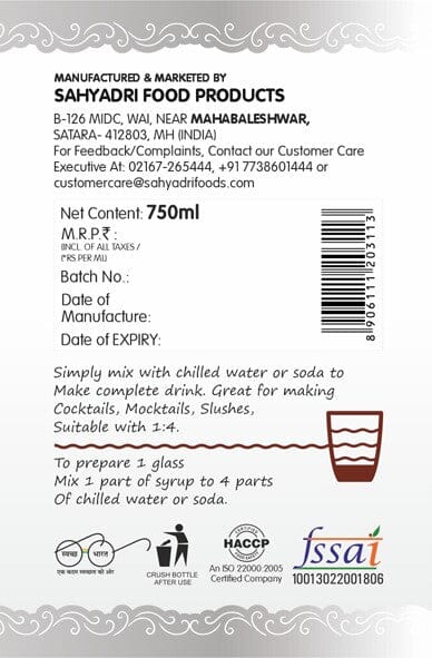 Frujoy Shahi Jeera 750ml | For Drinks Juices | Fruit Mocktail | Cocktail | Sharbat | Baking Essentials | Beverages Crush Frujoy
