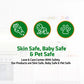 Herbal Strategi Natural Fabric Wash for Baby | Liquid Detergent for Top Load & Front Load Washing Machine | Suitable For All Fabrics | 1 Litre Detergent Herbal Strategi