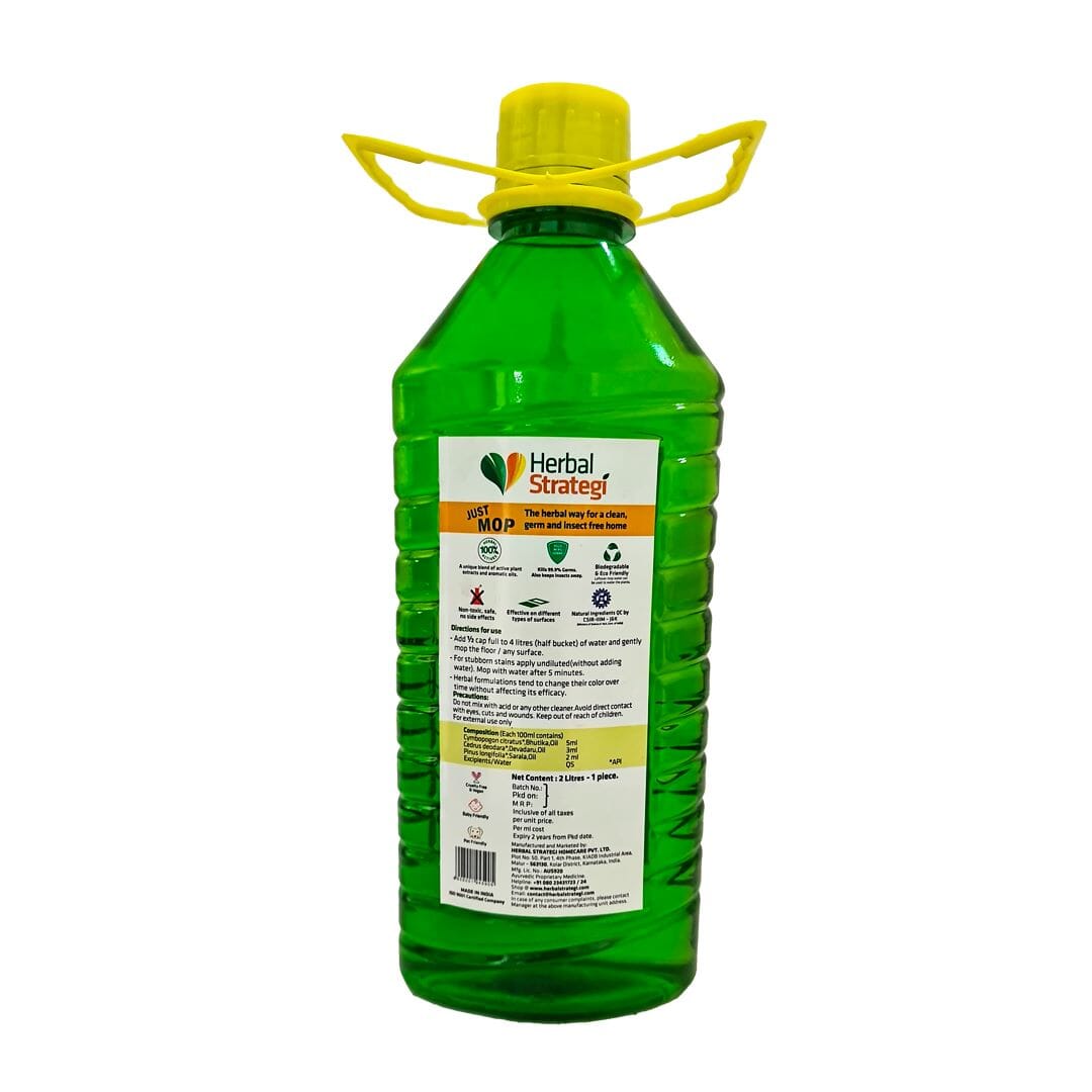 Herbal Strategi Floor Cleaner Disinfectant and Insect Repellent 2L Cleaner Herbal Strategi