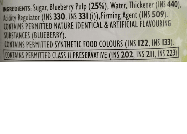 Mala's Blue Berry Crush 750 ML Pet Bottle