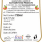 Frujoy Guava Crush 750ml | For Fruit Mocktail | Cocktail | Cake | Baking Essentials | Juices | Beverages Crush Frujoy