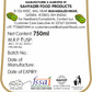 Frujoy Kiwi Crush 750ml | For Fruit Mocktail | Cocktail | Cake | Baking Essentials | Juices | Beverages Crush Frujoy