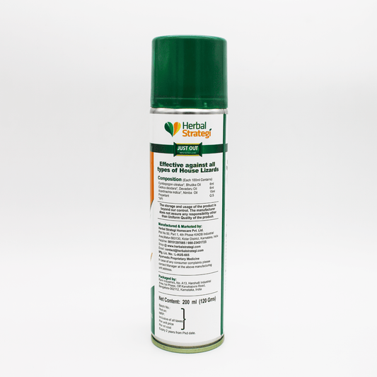 Herbal Strategi Lizard Repellent Aerosol Spray 200 ML Repellent Herbal Strategi