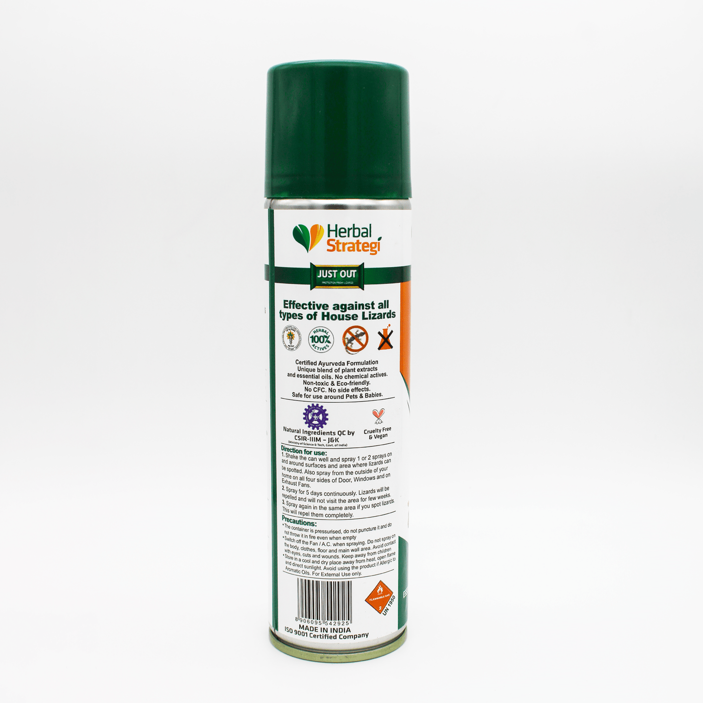 Herbal Strategi Lizard Repellent Aerosol Spray 200 ML Repellent Herbal Strategi