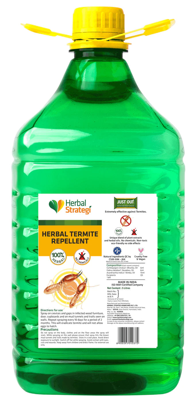 Herbal Strategi Termite Repellent Spray Refill 500ML Repellent Herbal Strategi