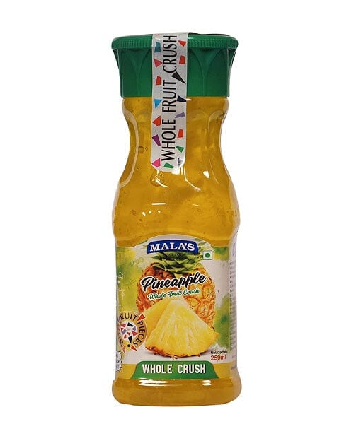 Malas Pineapple Whole Crush 250ml Pet Bottle CRUSH Mala's