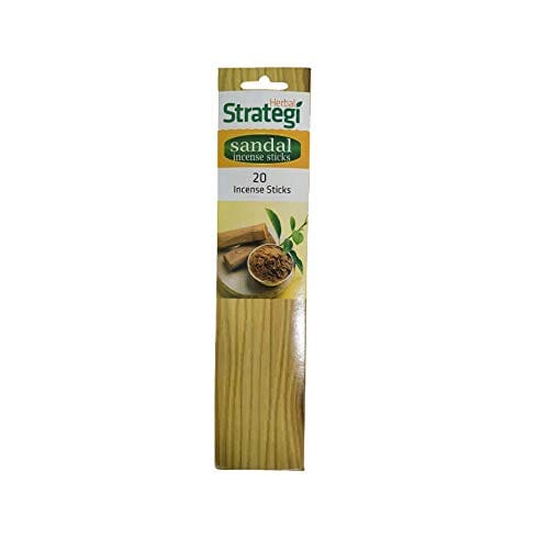 Herbal Strategi Sandal Aromatic Incense Sticks 20 pcs Better Homes Herbal Strategi