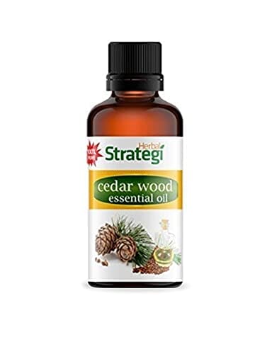 Herbal Strategi Cedarwood Essential Oil 15 ML | Devadaar Oil Repellent Herbal Strategi