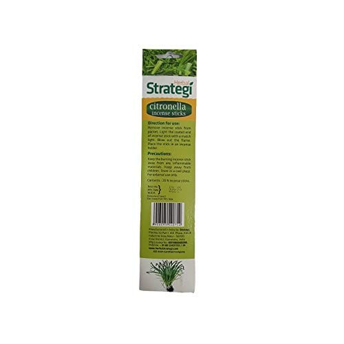 Herbal Strategi Citronella Aromatic Incense Sticks 20 pcs