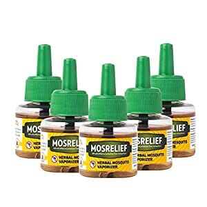 Strategi Herbal Mosquito Repellent Vaporizer Refill - 40Ml (Pack Of 5)