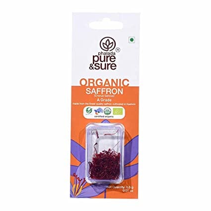 Pure & Sure Organic Saffron 0.5g Pure & Sure