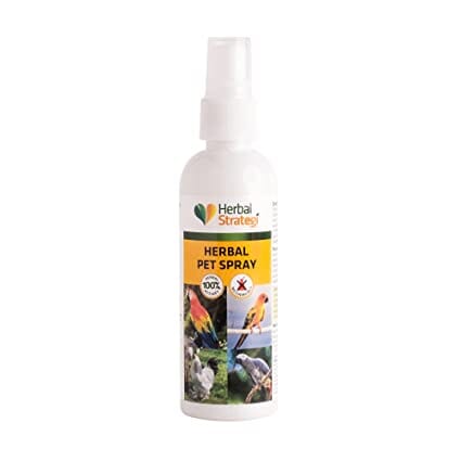 Pet Spray for Ticks, Fleas, Lice and Mites 100ML Herbal Strategi