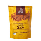 Pure & Sure Organic Kara Sev | Delicious Namkeen and Snacks | Ready to Eat Snacks, Cholesterol Free, No Trans Fats, No Preservatives |Pack Of 1, 200gm