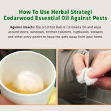 Herbal Strategi Cedarwood Essential Oil 50 ML