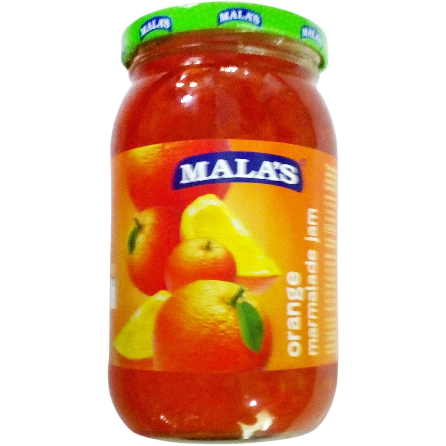 Malas Orange Marmalade Jam 500g Glass Jar JAM Mala's