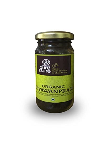 Pure and Sure Organic Chyawanprash | Natural Immunity Booster | Chyawanprash for Kids and Adults | Pure & Sure Chyawanprash 250gm. Super Foods Pure & Sure