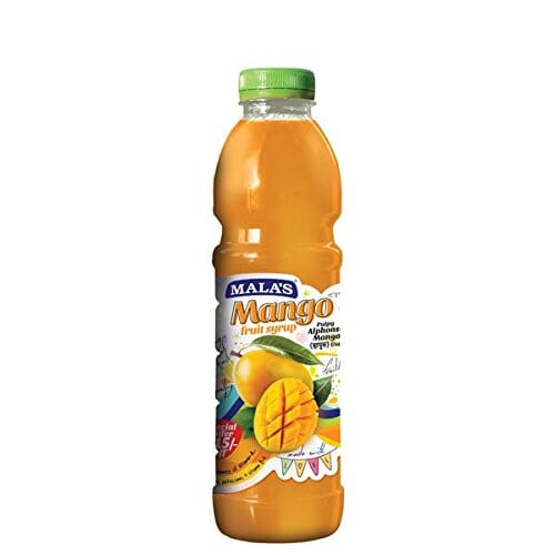 Malas Alphanso Mango Syrup 750ml Pet Bottle SYRUP 750ml Mala's