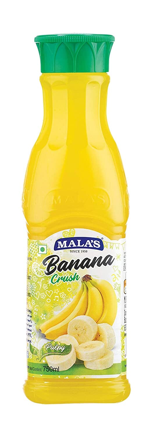 Malas Banana Crush 750ml Pet Bottle Crush Mala's