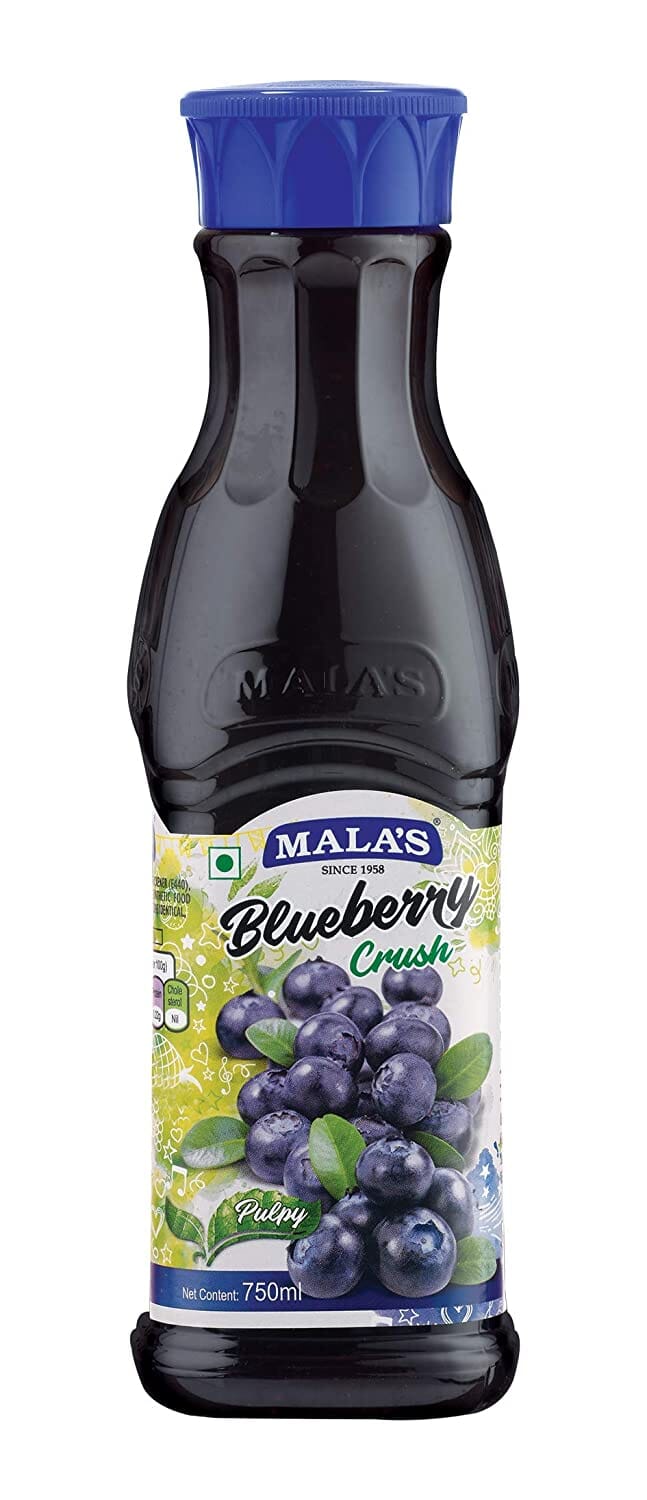 Mala's Blue Berry Crush 750 ML Pet Bottle