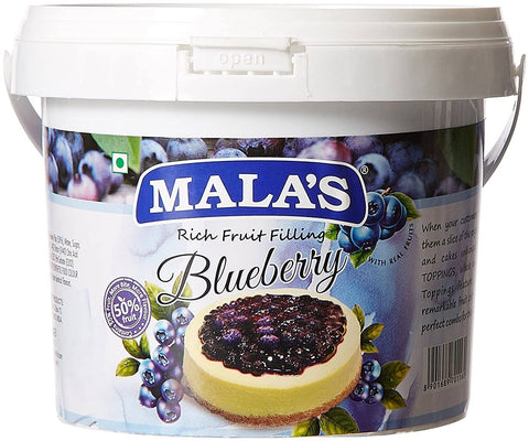 Mala's Blue Berry Fillings for Pie , Pastry & Cake