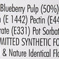 Mala's Blue Berry Fillings for Pie , Pastry & Cake 1 Kg Pet Tub FILLINGS Mala's