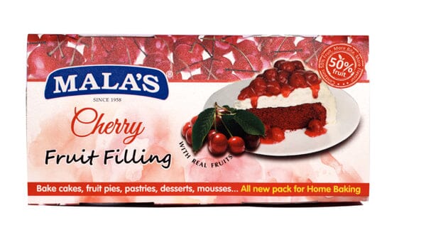 Mala's Cherry Fillings for Pie , Pastry & Cake 1KG FILLINGS Mala's