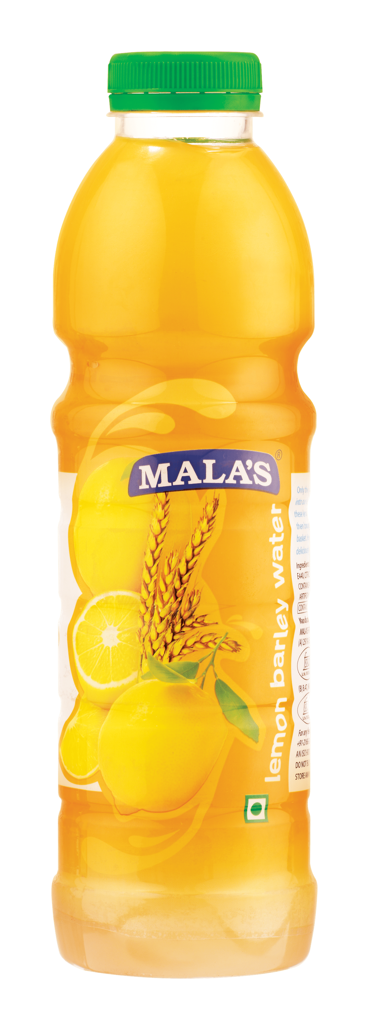 Malas Lemon Barley Water Cordial 750ml Pet Bottle