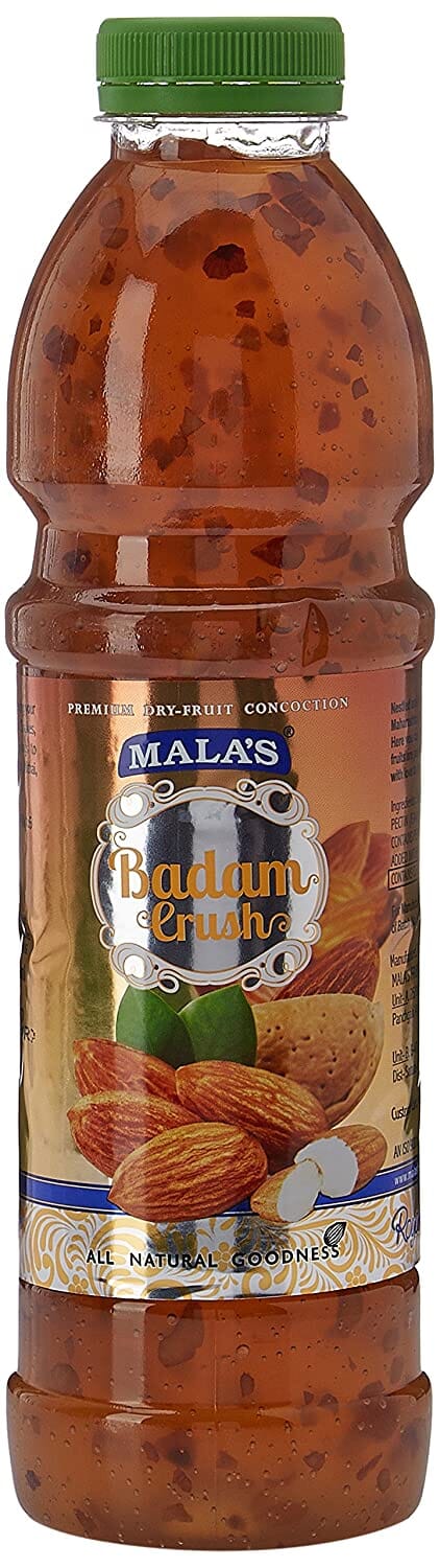 Malas Baddam Crush 750ml Pet Bottle Royal Mala's