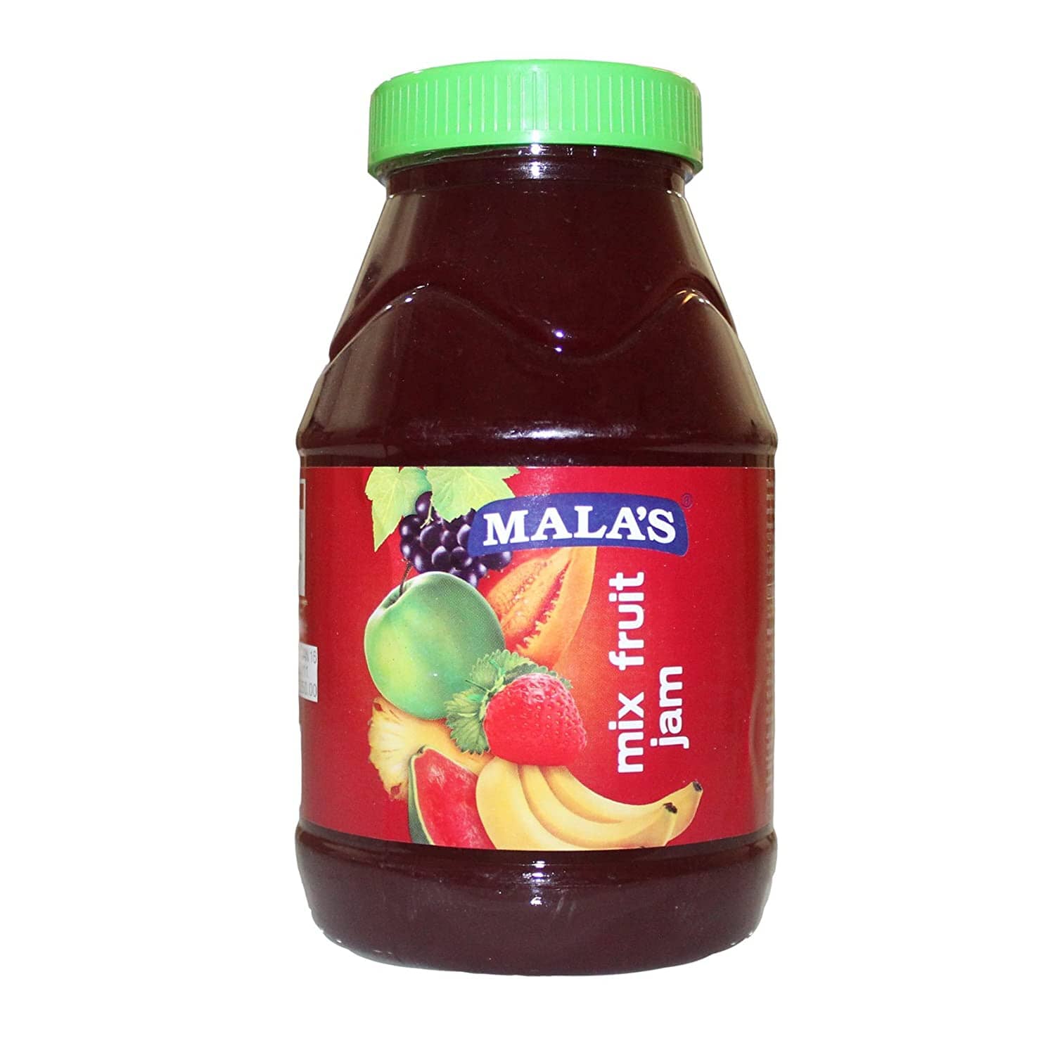 Malas Mixed Fruit Jam 1Kg Pet Jar JAM Mala's