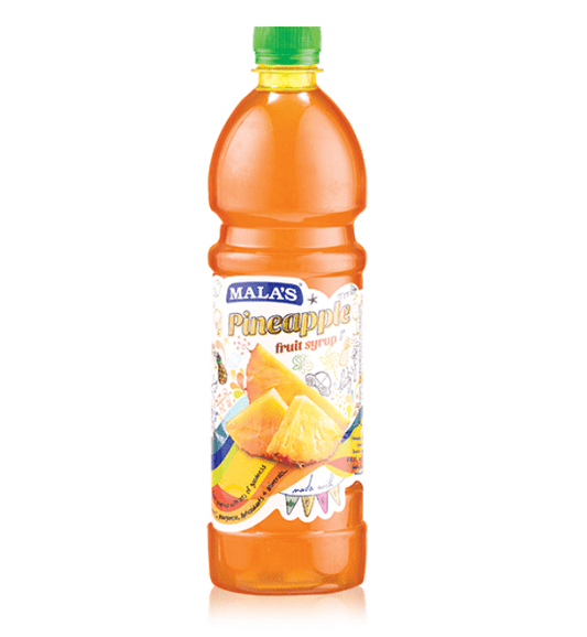 Malas Pineapple Syrup 750ml Pet Bottle SYRUP 750ml Mala's