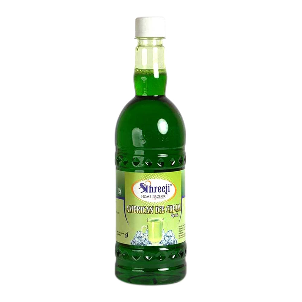 Shreeji American ice Cream Syrup Mix with Water for Making Juice 750 ml Syrup Shreeji