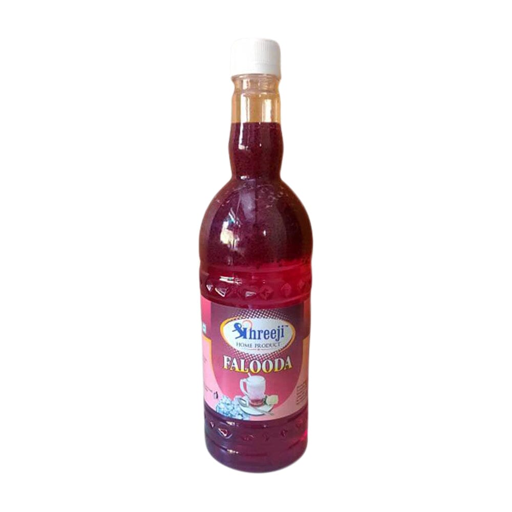 Shreeji Falooda Syrup Mix with Milk for Making Juice 750 ml Syrup Shreeji